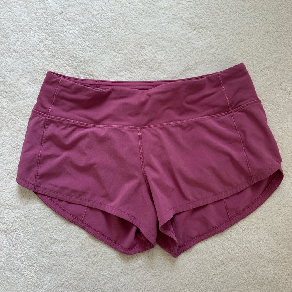 lululemon athletica Women's Plum Athletic Shorts